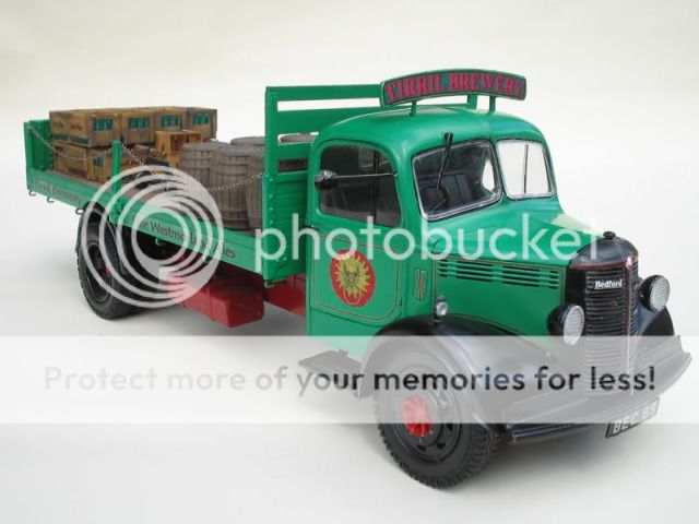 1 24th scale model british truck kits